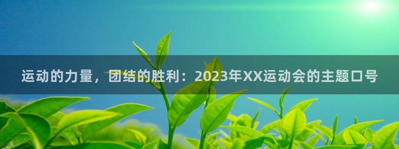 yy易游官方正版app官方:运动的力量,团结的胜利:2023